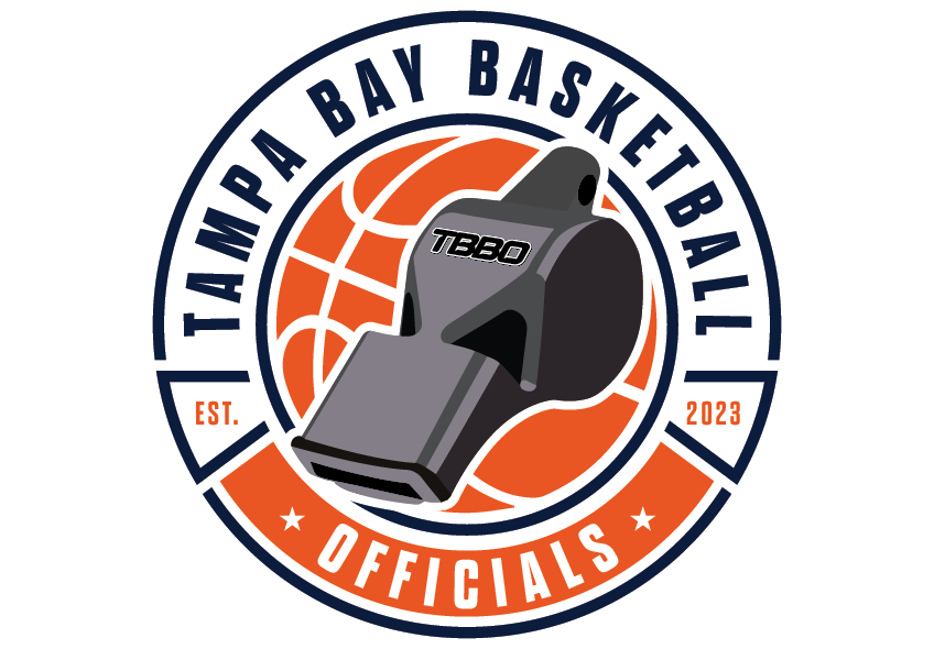 Tampa Bay Basketball Officials logo